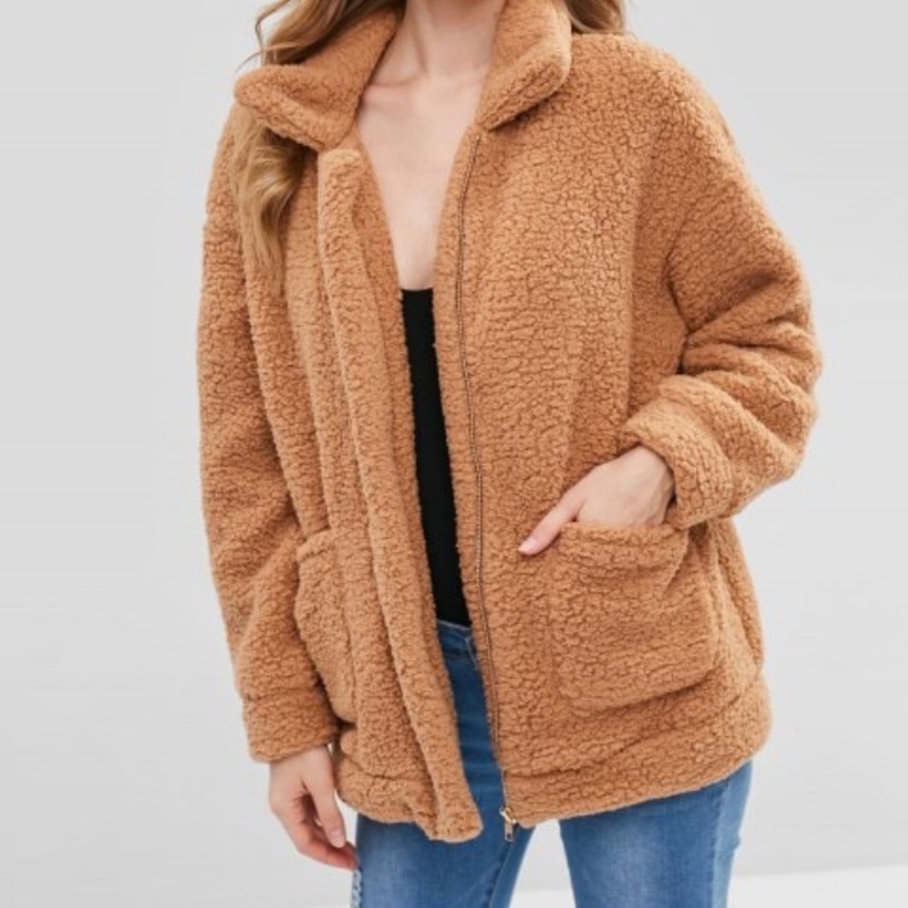 Zaful Faux Fur Jacket